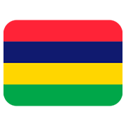 🇲🇺 Emoji Flagge: Mauritius Twitter Twemoji 12.0.