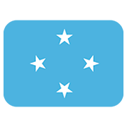 🇫🇲 Emoji Flagge: Mikronesien Twitter Twemoji 12.0.