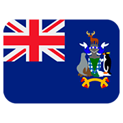 🇬🇸 Emoji Bandera: Islas Georgia Del Sur Y Sandwich Del Sur en Twitter Twemoji 12.0.