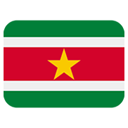 🇸🇷 Emoji Bandera: Surinam en Twitter Twemoji 12.0.