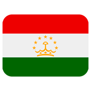 Emoji 🇹🇯 Bandiera: Tagikistan su Twitter Twemoji 12.0.