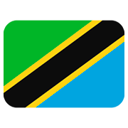 🇹🇿 Emoji Bandera: Tanzania en Twitter Twemoji 12.0.