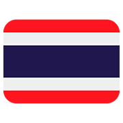🇹🇭 Emoji Bandera: Tailandia en Twitter Twemoji 12.0.
