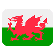 🏴󠁧󠁢󠁷󠁬󠁳󠁿 Emoji Bandera: Gales en Twitter Twemoji 12.0.