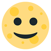 🌝 Emoji Vollmond mit Gesicht Twitter Twemoji 12.0.