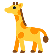 Emoji 🦒 Giraffa su Twitter Twemoji 12.0.