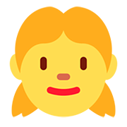 👧 Emoji Niña en Twitter Twemoji 12.0.