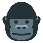 Emoji 🦍 Gorilla su Twitter Twemoji 12.0.