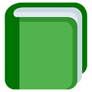 📗 Emoji Livro Verde na Twitter Twemoji 12.0.