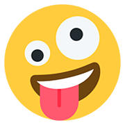 🤪 Emoji irres Gesicht Twitter Twemoji 12.0.