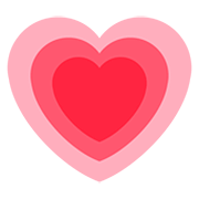 💗 Emoji Corazón Creciente en Twitter Twemoji 12.0.