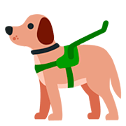 🦮 Emoji Blindenhund Twitter Twemoji 12.0.