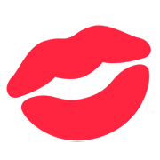Émoji 💋 Trace De Rouge à Lèvres sur Twitter Twemoji 12.0.