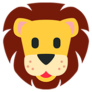 Émoji 🦁 Tête De Lion sur Twitter Twemoji 12.0.