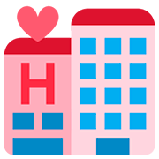 Emoji 🏩 Love Hotel su Twitter Twemoji 12.0.