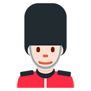 Emoji 💂🏻‍♂️ Guardia Uomo: Carnagione Chiara su Twitter Twemoji 12.0.
