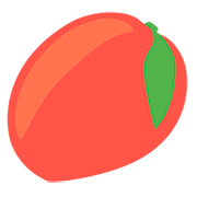 Emoji 🥭 Mango su Twitter Twemoji 12.0.