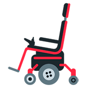 🦼 Emoji elektrischer Rollstuhl Twitter Twemoji 12.0.