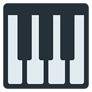 🎹 Emoji Teclado Musical en Twitter Twemoji 12.0.