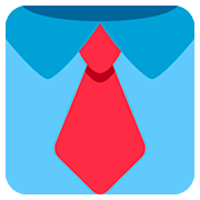 Emoji 👔 Cravatta su Twitter Twemoji 12.0.