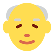 👴 Emoji älterer Mann Twitter Twemoji 12.0.