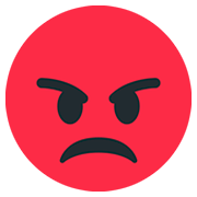 😡 Emoji schmollendes Gesicht Twitter Twemoji 12.0.
