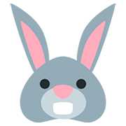 🐰 Emoji Cara De Conejo en Twitter Twemoji 12.0.