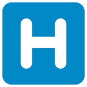 🇭 Emoji Indicador regional símbolo letra H en Twitter Twemoji 12.0.