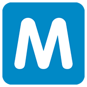 🇲 Emoji Indicador regional Símbolo Letra M en Twitter Twemoji 12.0.
