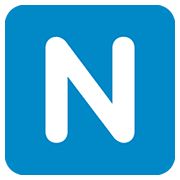 🇳 Emoji Indicador regional símbolo letra N en Twitter Twemoji 12.0.