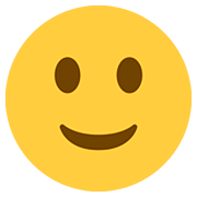 🙂 Emoji Cara Sonriendo Ligeramente en Twitter Twemoji 12.0.