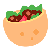 Émoji 🥙 Kebab sur Twitter Twemoji 12.0.