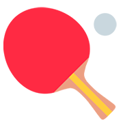 Émoji 🏓 Ping-pong sur Twitter Twemoji 12.0.