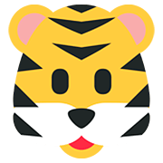 🐯 Emoji Cara De Tigre en Twitter Twemoji 12.0.
