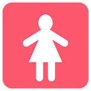 🚺 Emoji Banheiro Feminino na Twitter Twemoji 12.0.