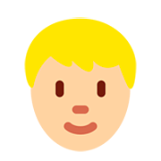 🧑🏼 Emoji Persona Adulta: Tono De Piel Claro Medio en Twitter Twemoji 12.1.3.
