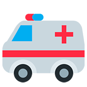 🚑 Emoji Ambulancia en Twitter Twemoji 12.1.3.