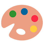 Emoji 🎨 Tavolozza Dei Colori su Twitter Twemoji 12.1.3.