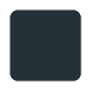 ◼️ Emoji mittelgroßes schwarzes Quadrat Twitter Twemoji 12.1.3.