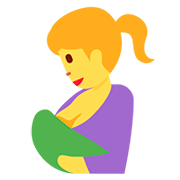 🤱 Emoji Lactancia Materna en Twitter Twemoji 12.1.3.