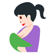 🤱🏻 Emoji Lactancia Materna: Tono De Piel Claro en Twitter Twemoji 12.1.3.