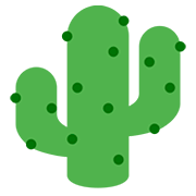 🌵 Emoji Cactus en Twitter Twemoji 12.1.3.