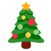 🎄 Emoji árvore De Natal na Twitter Twemoji 12.1.3.