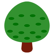 🌳 Emoji árbol De Hoja Caduca en Twitter Twemoji 12.1.3.