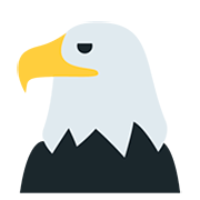 🦅 Emoji águila en Twitter Twemoji 12.1.3.