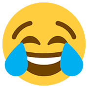 Emoji 😂 Faccina Con Lacrime Di Gioia su Twitter Twemoji 12.1.3.