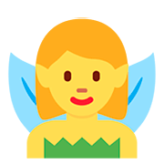 Emoji 🧚 Fata su Twitter Twemoji 12.1.3.