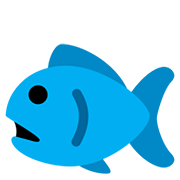 Emoji 🐟 Pesce su Twitter Twemoji 12.1.3.