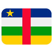 🇨🇫 Emoji Bandera: República Centroafricana en Twitter Twemoji 12.1.3.