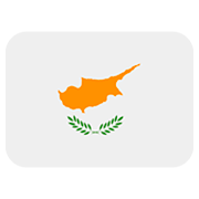 🇨🇾 Emoji Bandera: Chipre en Twitter Twemoji 12.1.3.